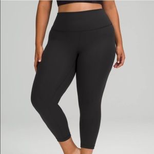 Lululemon black high-rise leggings - size 0